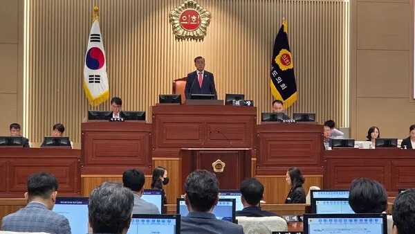 경상북도의회 364회 임시회 제3차본회의 [사진제공=골든타임뉴스]