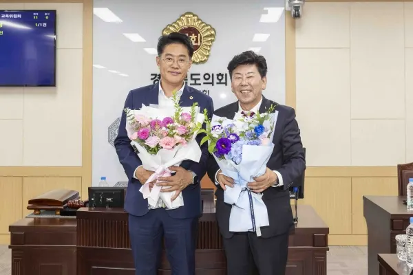 경북도의회 교육위원회, '전반기 위원장·부위원장' 구성 완료. [사진제공=경상북도의회]